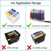 Regular Refill Ink for T252 T252XL120-BCS, T252XL220, T252XL320, T252XL420 Workforce WF-7710 WF-7720 WF-7210 WF-3630 WF-7620 WF-7610 WF-3640 WF-3620