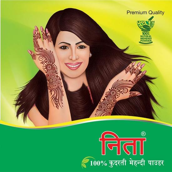 Neeta 100% Nature Mehendi Powder, 500g Pack of 1