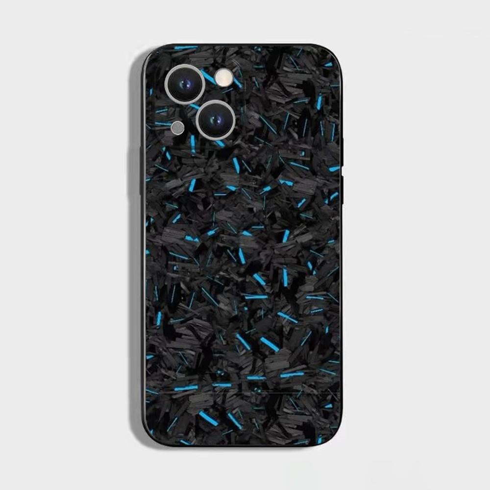 

Carbon Fiber Pattern Painting Phone Case For iPhone 16,15,14,13,12,11 Plus,Pro Max,XS,X,XR,SE,Mini,8,7,Soft Silicone Black Cover iPhone11PROMAX