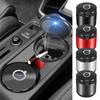 Portable Car Cigarette Ashtray Cup with Blue LED Light For Volvo Rdesign XC60 XC90 XC40 V50 V60 V40 EX30 S60 C30 V70 S90 AWD