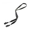 Portable Anti-Lost Windproof Hat Strap Adjustable with Clips Hat Chin Cord Removable Silk Ribbon Hat Retainer Hat