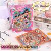 Cartoon Miniature Scene Collection PET Tent Sticker Decoration New Landscape Sticker Book  Kids