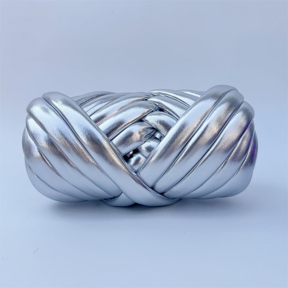 500g DIY Imitation Metal Leather Yarn Leather Finish Giant Yarn  Basket Blanket Carpets Making