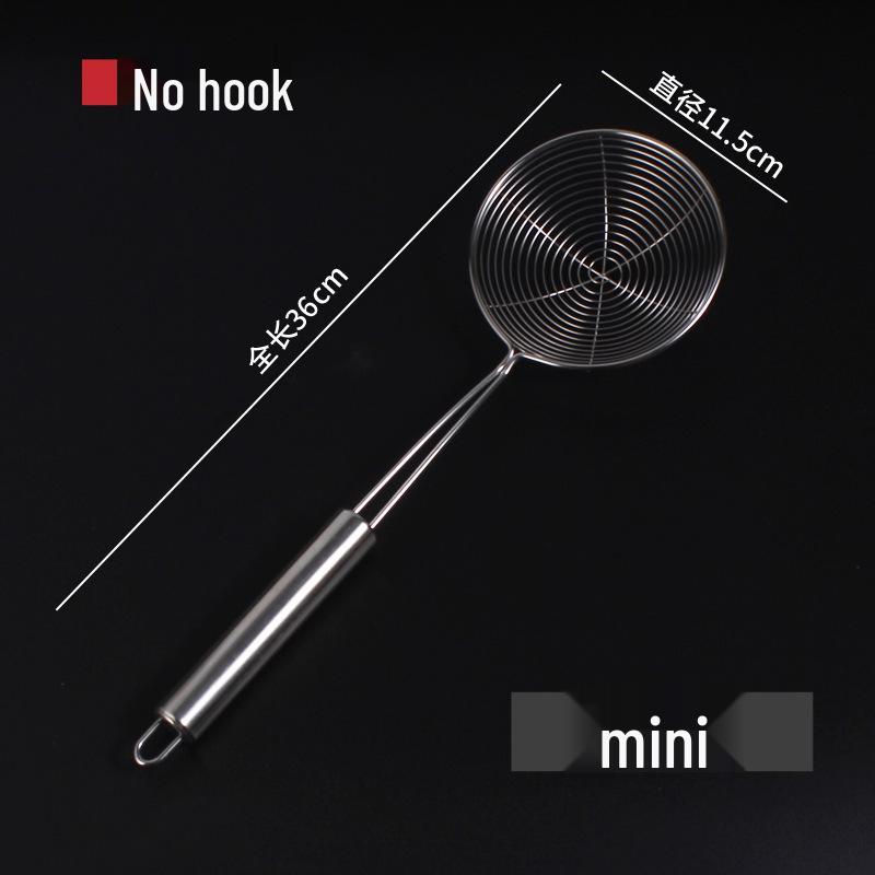 Large Stainless Steel Mesh Skimmer for Frying and Dumpling Straining