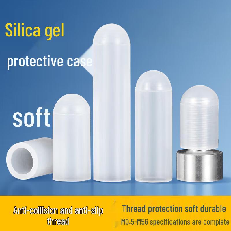 Jingfan M6*20 High-Temperature Resistant Silicone Protective Caps (1000 Pcs)