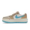 Air Jordan 1 Elevate Low SE Salt Lake City Women Sneakers White Sanddrift Oil-Green FD1028-100