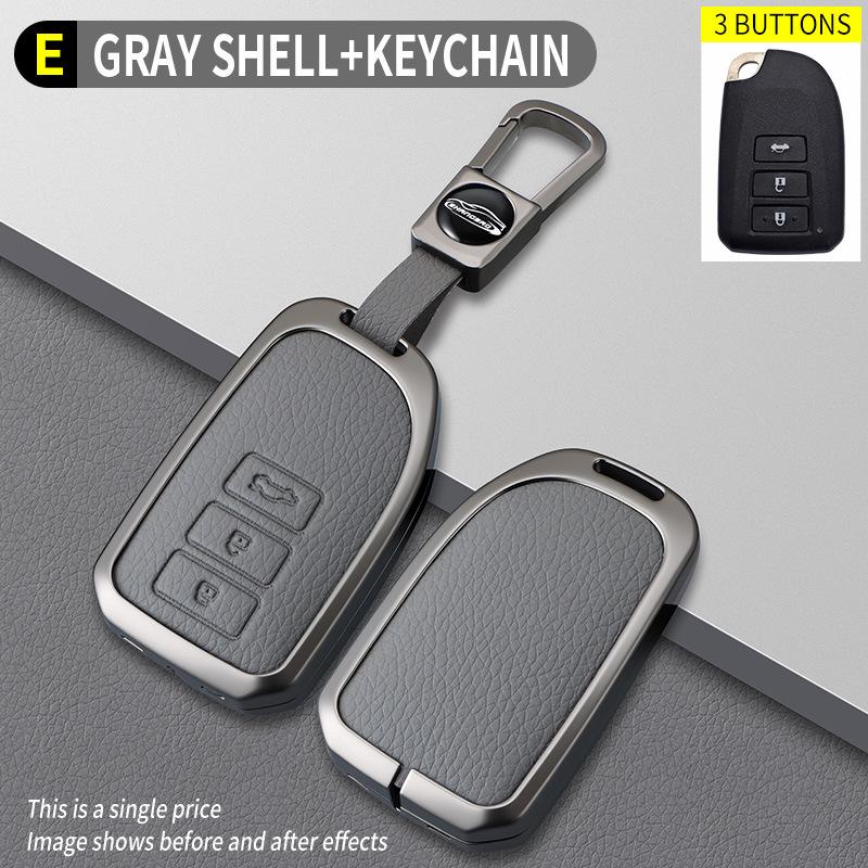 Toyota Model E Car Key Case - Elephant Gray