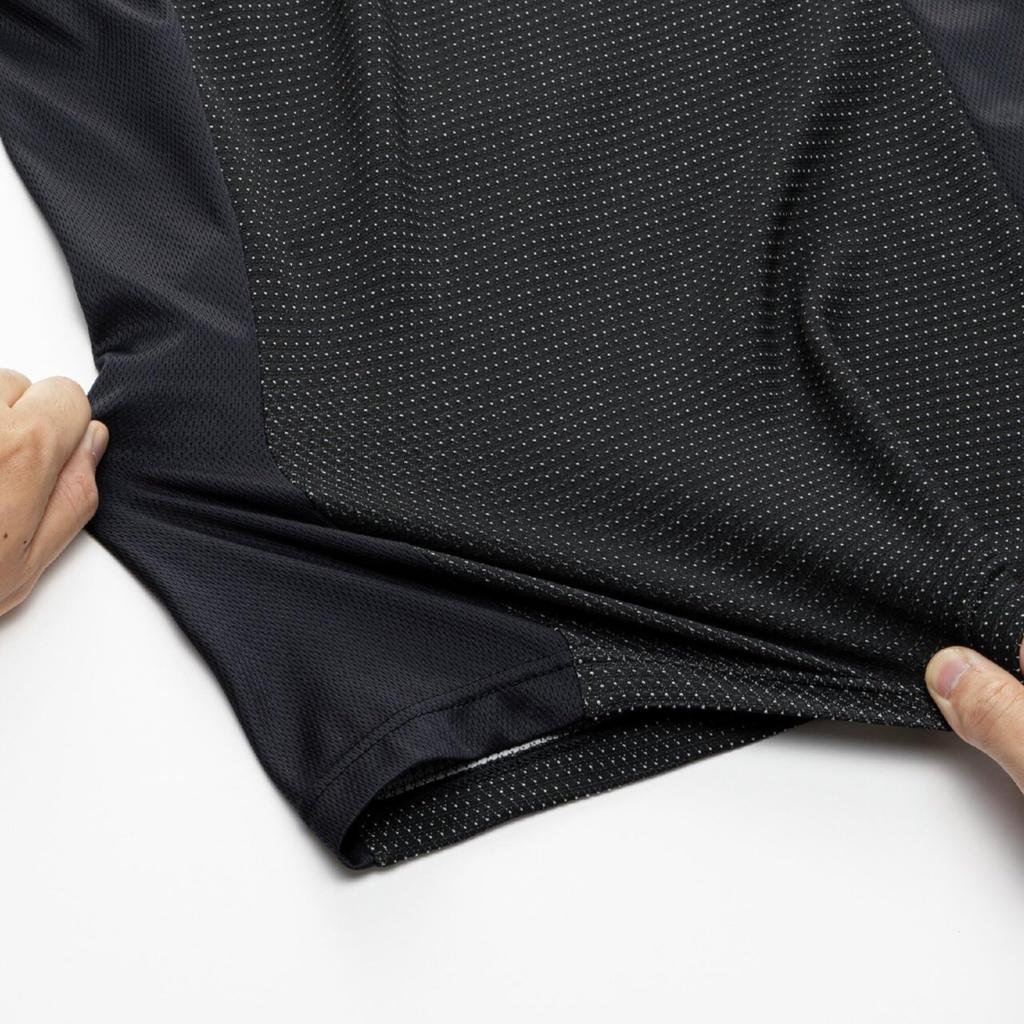 Fotbollskläder Dry Aeroflow Ice Undertröja, Ärmlös Linne, Mycket Ventilerande och Svalkande, P2MAC080, Unisex, Svart, Storlek M