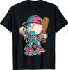 Baseball Drip Ice Cream Drip Baseball T-Shirt