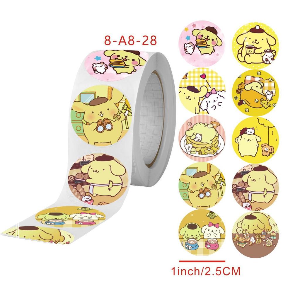 Sanrio StellaLou, Cinnamoroll und Kuromi Geschenk Belohnung Siegelaufkleber
