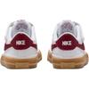 Nike Court Legacy PS Weiß Teamrot Gummi Kinder Sneaker Gummi-Gelb DA5381-132