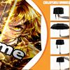 Custom Name Personalized Demon Slayer Print Umbrella, Auto Open Close, 8‑Rib Sturdy Frame, Commute Camping Hiking Use, Birthday Gift