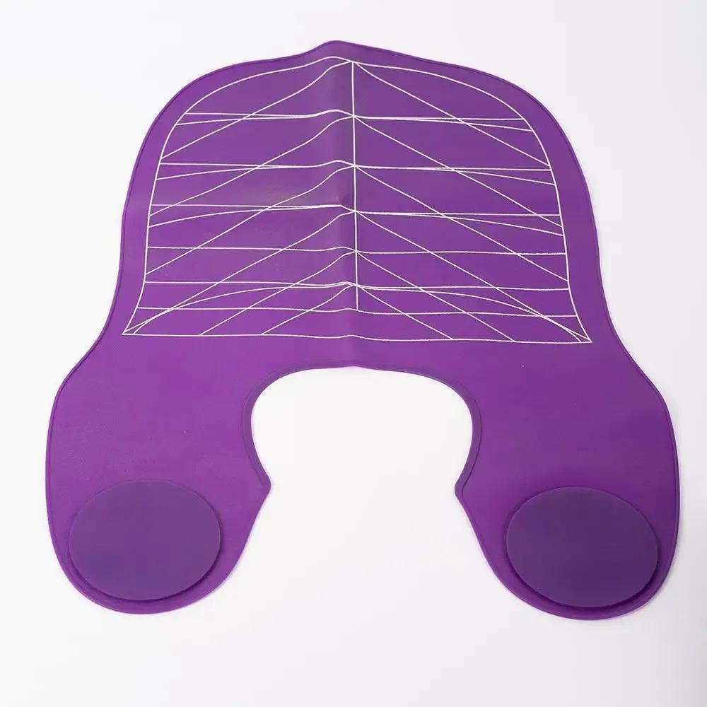 Lengthen Barber Apron Haircut Capes Waterproof Hair Coloring Wraps Barber Silicone Shoulder Pads Salon Dyeing Hair Cutting Apron