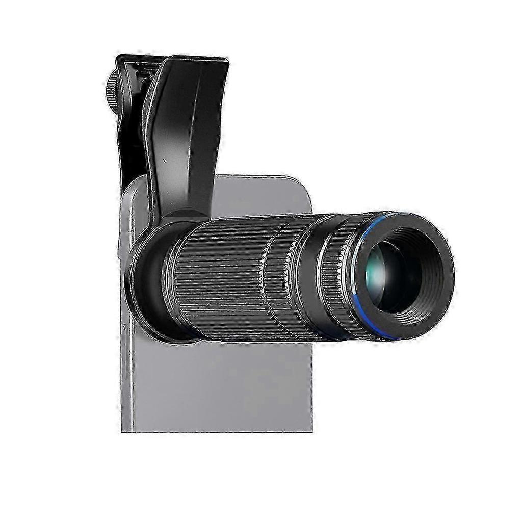 7x Telephoto Lens with Universal Clip for 17mm Thread Phone Cases Cages and Backplates