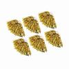 6pcs Cheer Er Pom Poms Cheer Sports Party Dance Accessories (golden)