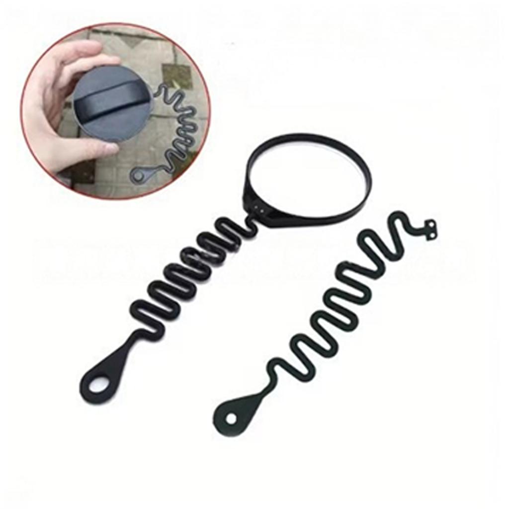 Oil Tank Cover Rope Cable 31336424 Car Fuel Tank Cap Anti-shedding Cord with Buckle Automotive Accessory