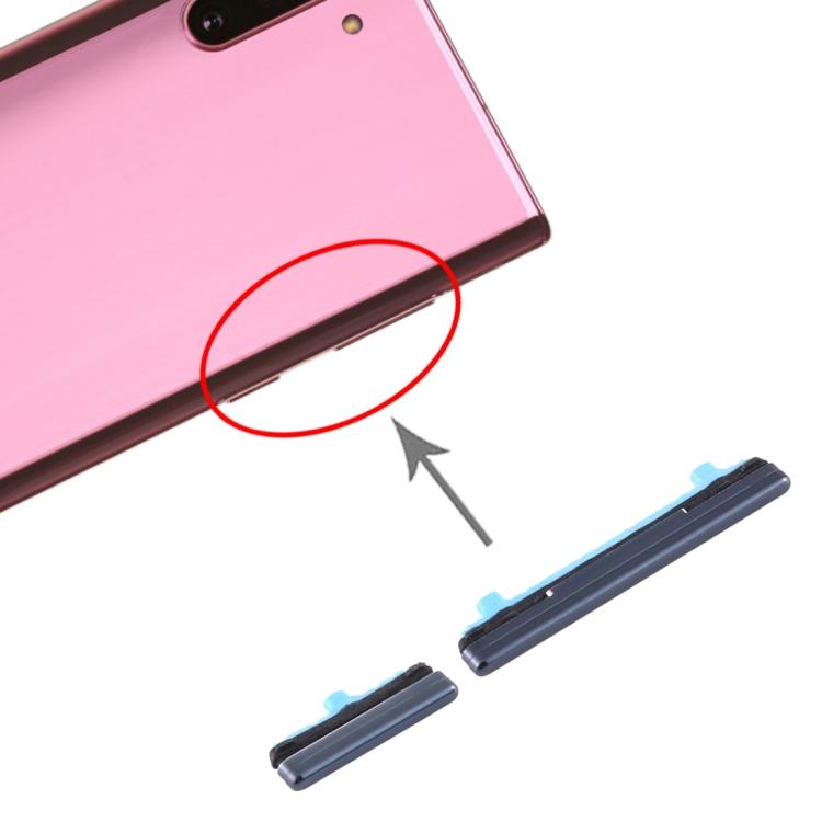 

Для Samsung Galaxy Note10 кнопка питания и кнопка регулировки громкости чёрный
