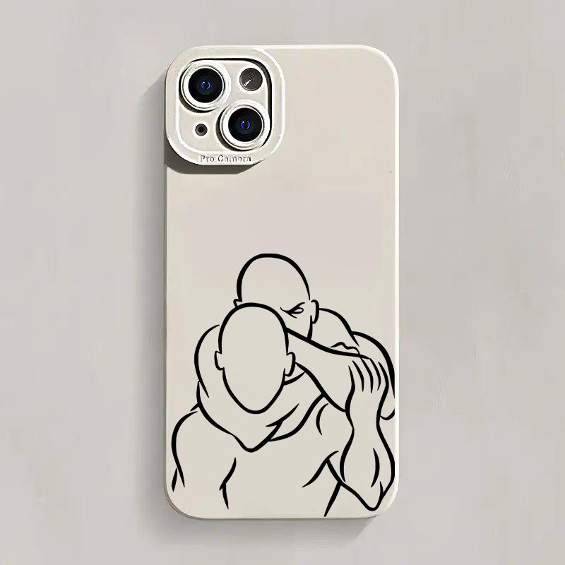 Trendy Camping Phone Case For iPhone 13 12 17 16 15 14 11 Pro Max For iPhone 15 16 14 7 8 Plus XS XR X Antishock Silicone Cover