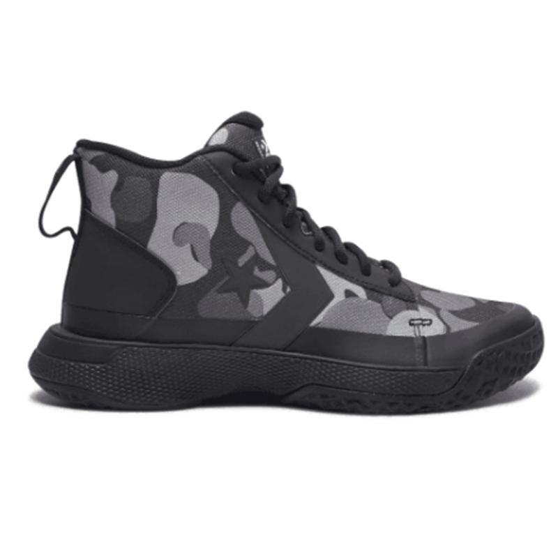 Converse Star Series BB Colour-Blocking Mid-Top Basketball Shoes Unisex Dark Camouflage