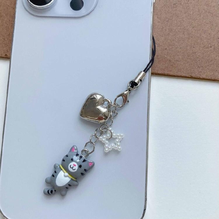 Stylish Handmade Beaded Cats Designs Fashionable Multipurpose Phone and Bag Decoration Accessory Daily Casual Use