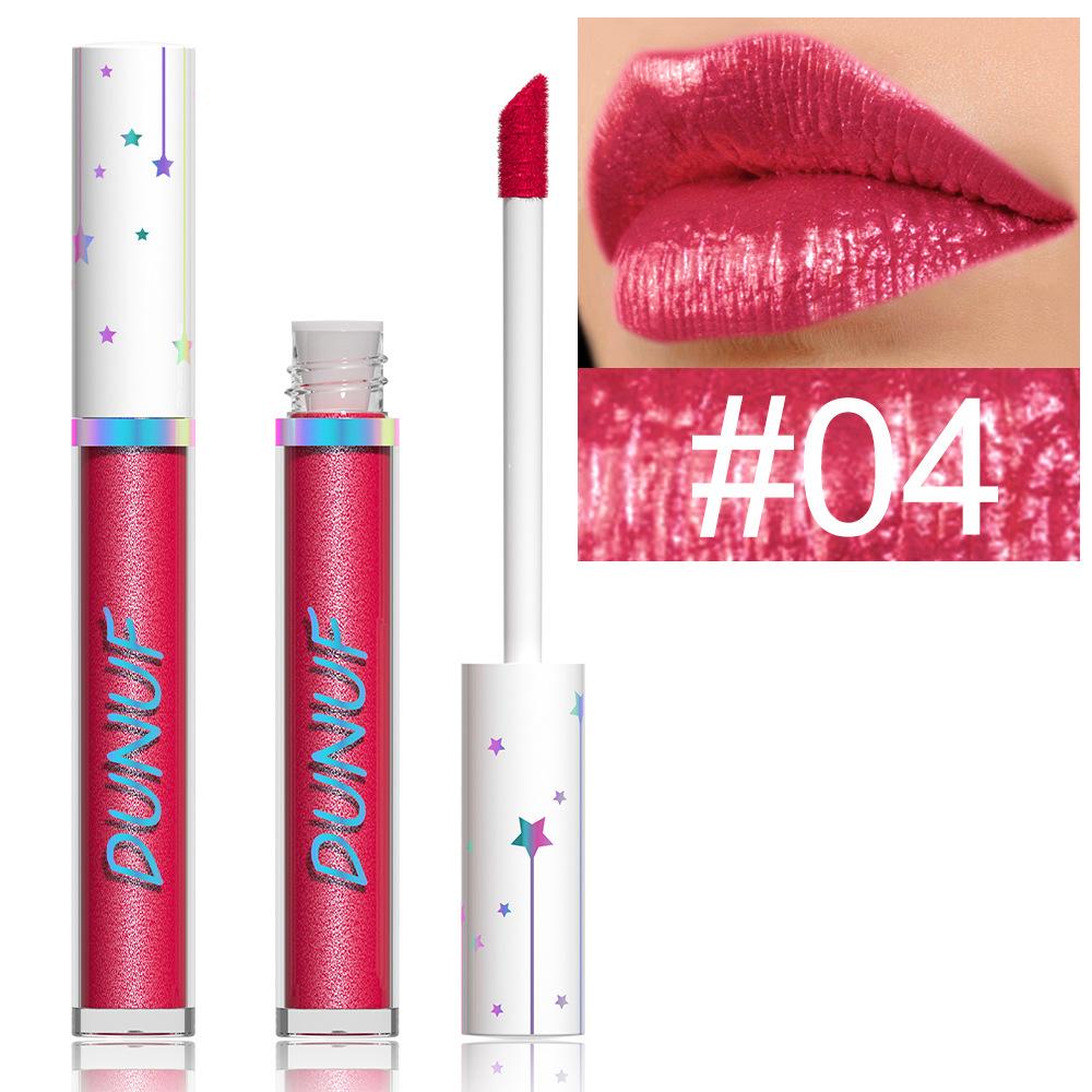Glitter Lipgloss Langvarig Farge Skinnende Glød Lipglans for Halloween Scene Festsminke Høypigmentert Leppestift Gotisk Leppesjokk Gaveidé