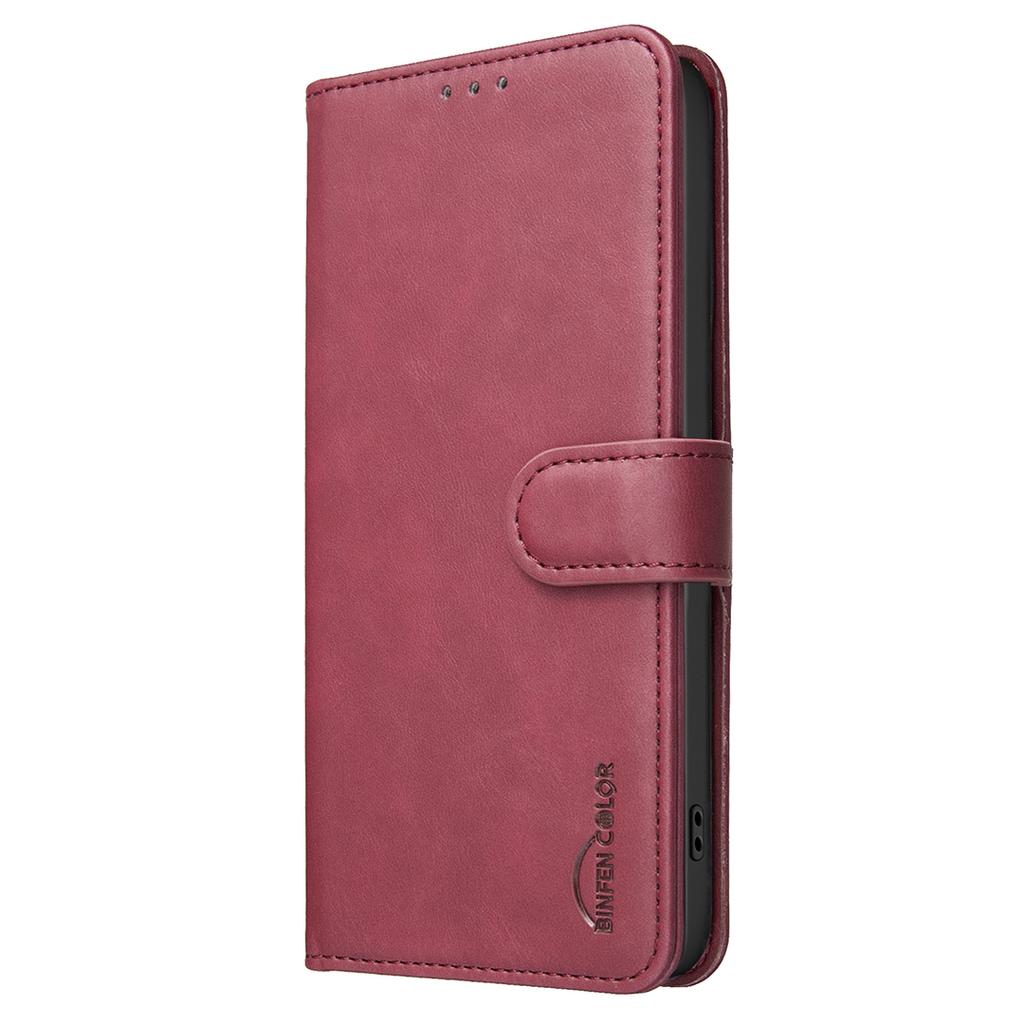 Wallet Case for Poco X8 Pro 5G - Leather/PU, Red