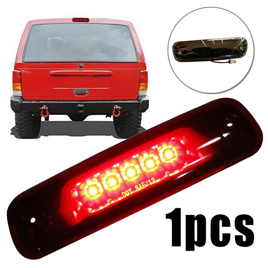1x Smoke LED Rear Third Brake Light Turn Signal For 97-01 Cherokee XJ 2.5L /4.0L
