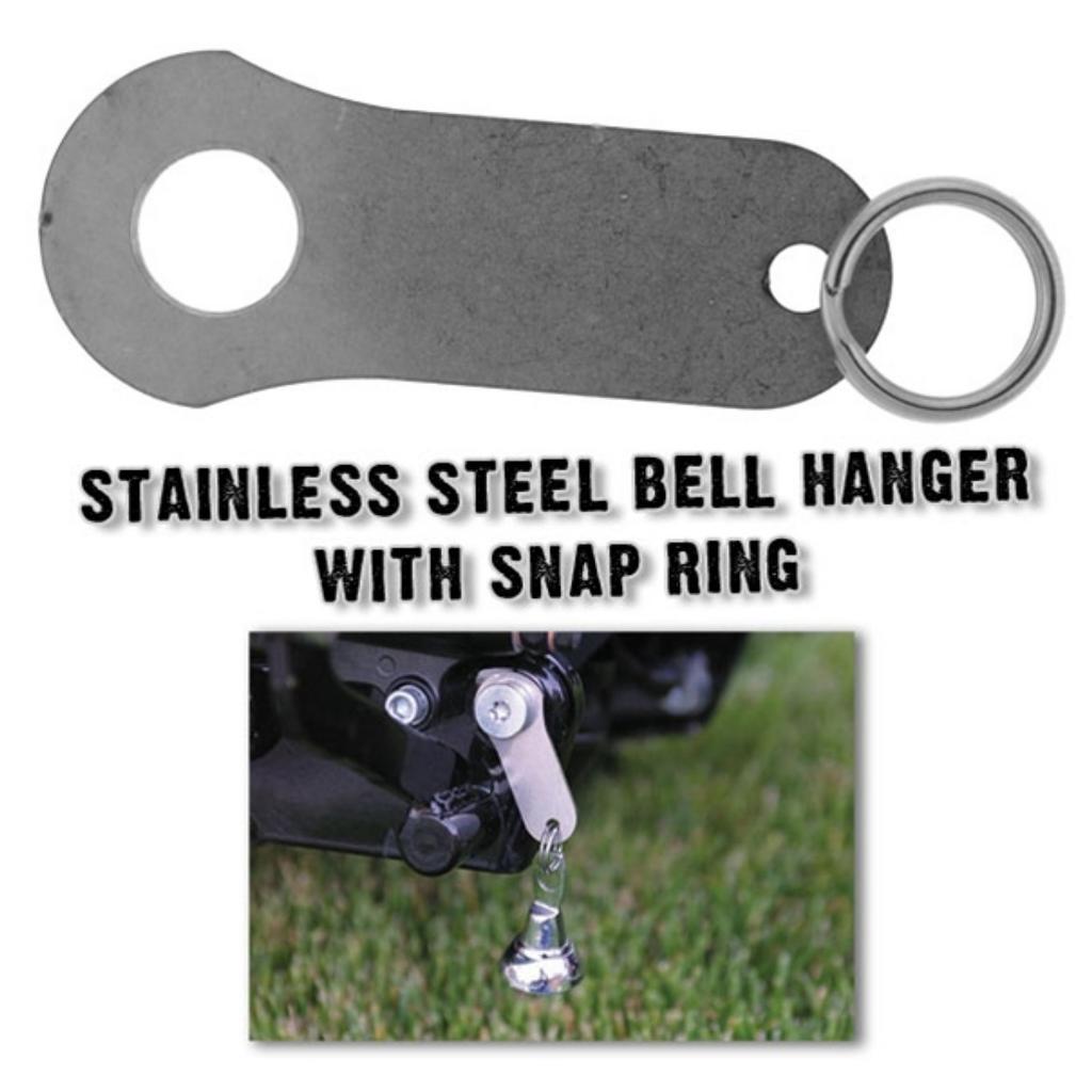 [Hot Leathers] Bell Hanger Stay for Guardian Bell, Choose Stainless Steel or Chrome, Normal Stainless Steel