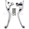 HTTMT MT241-026-CD Parts Chrome Brake Clutch Hand Lever Compatible with Harley 2008-2013 Touring and Trike Models 2014-later FLHR and FLHRC (Does NOT