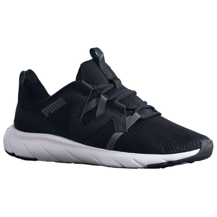PUMA Slip Resistant Abrasion Resistant Slip Resistant Abrasion Resistant Low top Running Shoes Unisex Black White 379271-05
