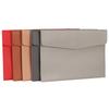 Faux Leather Document Bag, Business Information Bag, A4 Folder, School and Office Supplies, Storage Bag