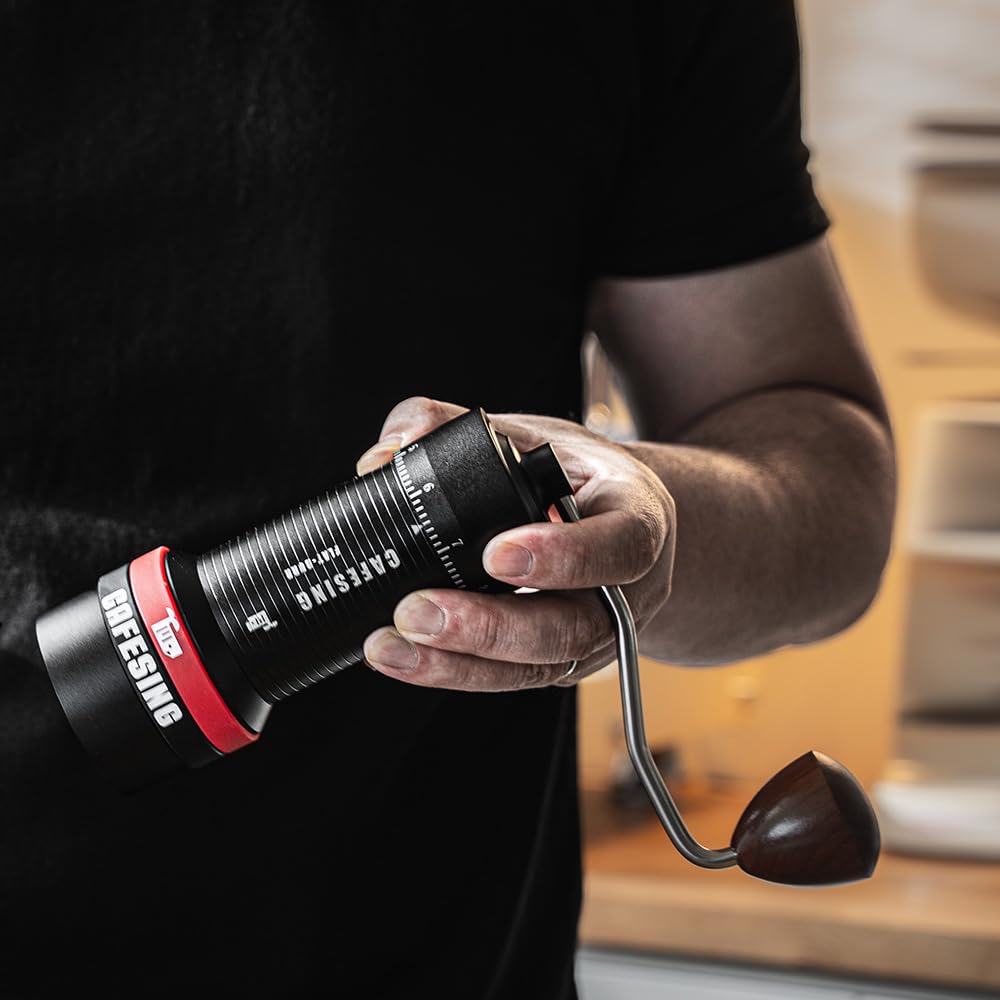 Ruční mlýnek na kávu CafeSing ORCA go Flat Burr