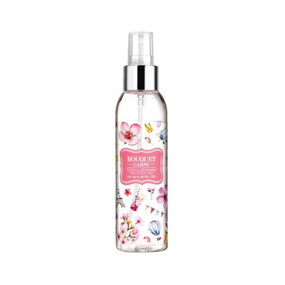 Bouquet Garni Brume pour Cheveux et Corps Fleur de Cerisier 145ml*1 Pièce/2 Pièces