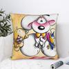 Comic Cartoons Diddl Pillow Case  Soft Pillow Cover For Living Room Sofa Novelty Pillowcases