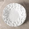 Folded Ceramic Dining Plate Slanted Bowl Western Style Steak Plate Dessert Bowl Fruit Plates Salad Bowls Sushi Plates Snack Tray