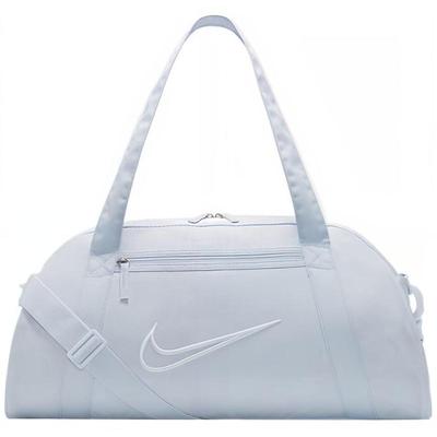 Nike Borsa da Viaggio in Tessuto Borsa da Palestra Grande Unisex Calcio Grigio/Bianco Casual DR6243-085