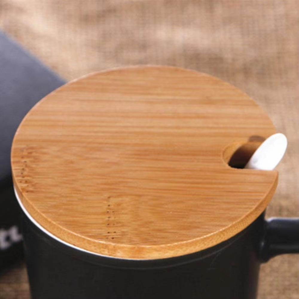 4Pcs Bamboo Cup Lids Various Size Mason Jar Caps Creative Can Mug Cover  Coffee Milk Water