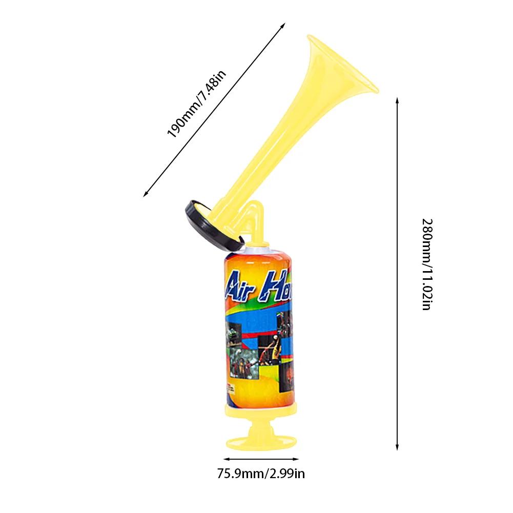 Handhållen luftsignalhorn Fotbollsmatchhorn Hög Röst Hejarhorn Utomhus Säkerhet Nödsignaler för Sportevenemang Båtsäker