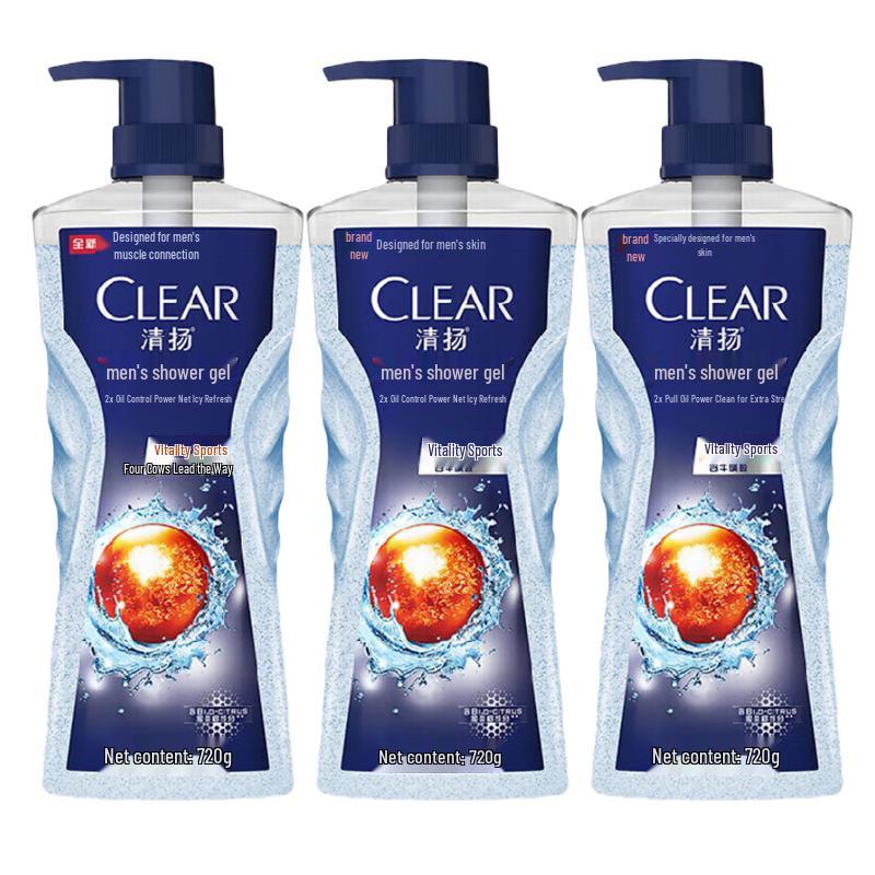 Гель для душа Clear Men Active Sport Oil Control