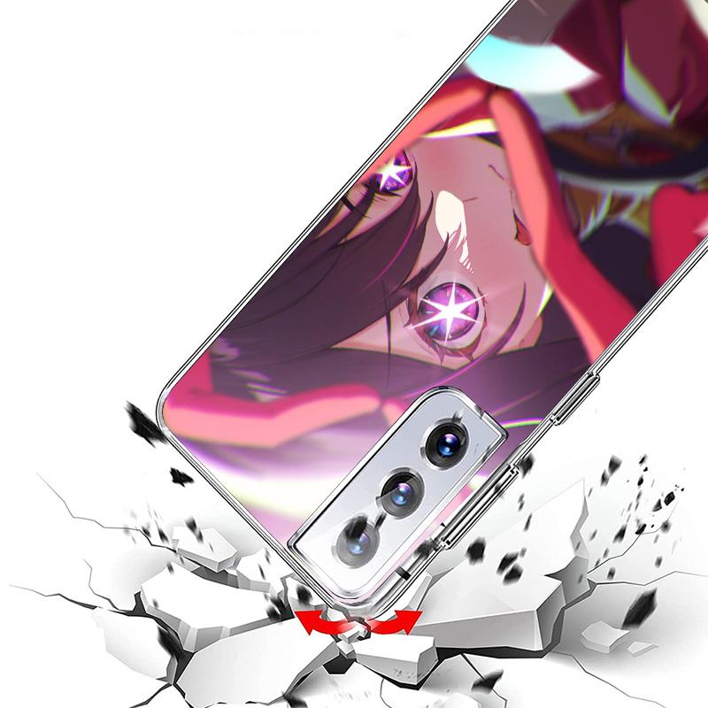 Japan Anime Oshi No Ko Phnoe Case for Samsung Galaxy S26 S25 Edge S23 S24 Ultra S22 Plus S21 S20 FE Unique Cover Soft Coque Gala