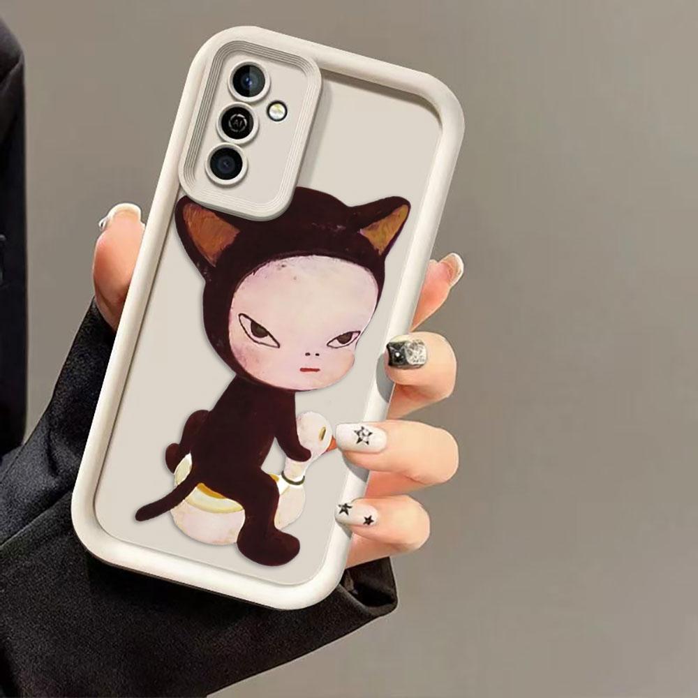 

Чехол для телефона с арт-обложкой Yoshitomo Nara для HONOR 600 400 90 LITE 300 200 70 50 20 10I 9X 8X PRO DIY Чехол Оболочка Funda Capa Coque HONOR 9XPRO
