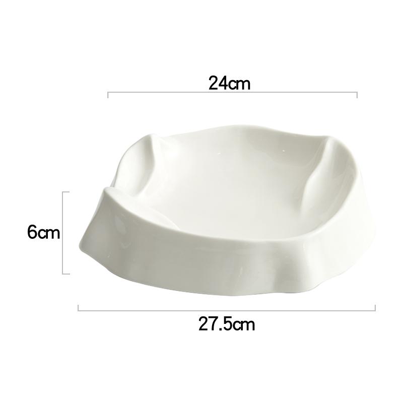 

Керамическая тарелка для обеда, креативная нестандартная тарелка в форме горы, десертная тарелка, тарелка для закусок, тарелки для пасты, фирменная посуда для ресторана