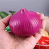 6Pcs Atificial Vegetable Models Realistic Simulation Vegetable Kitchen Food Toy Photography Props for Decoration Display