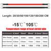 8 AWG Gauge 8.3mm2 Soft Car Battery Inverter Silicone Cable with M6 M8 M10 Terminal Red Black Electric Wire for Auto Solar Truck