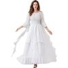 Cosplay Nouveau Adulte Dames Médiéval Vintage Cour Reine Robe Bal Scène Performance Costume Vêtements pour Femmes