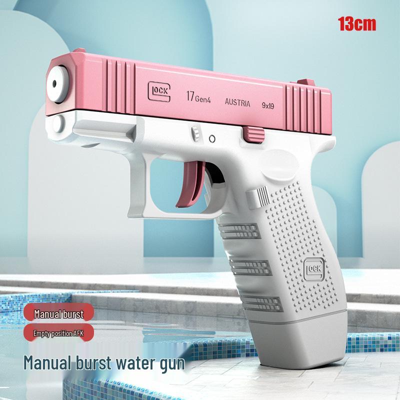 Large-Size Manual Press Water Gun Toy for Kids - New Summer Style