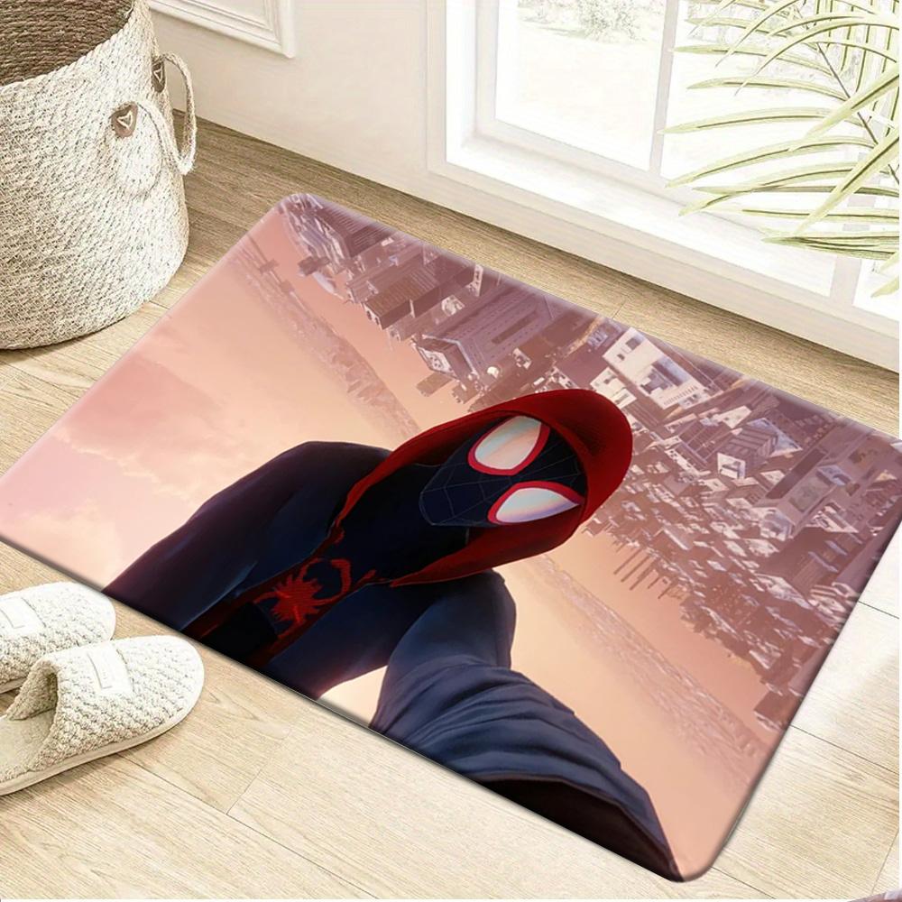 1pc Marvel 2D Flat Printing Deadpool Polyester Door Mat | Suitable for Home Entrances, Bedroom and Bathroom Doors, Easy-to-Cle