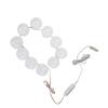 10pcs Colorful LED Light Bulb Makeup Mirror Bulb Wedding Party Mirror Bulb