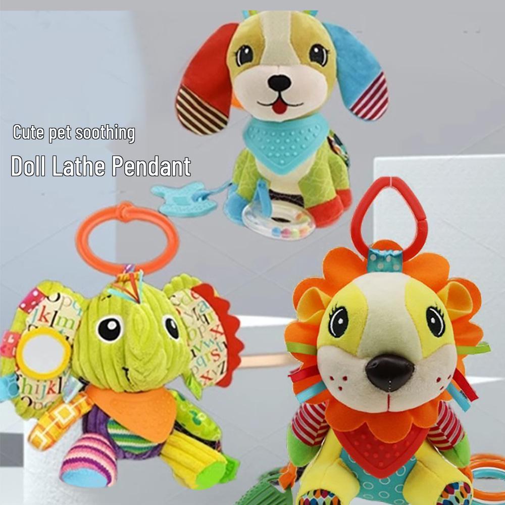 Washable Plush Cartoon Animal Dolls - Seven Styles for Children