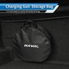 New Car Charging Gun Organizer Charger Storage Bag Accessories For Great Wall Haval F7 H6 H2 H3 H5 H7 H8 H9 M4 F7X F7H H2S